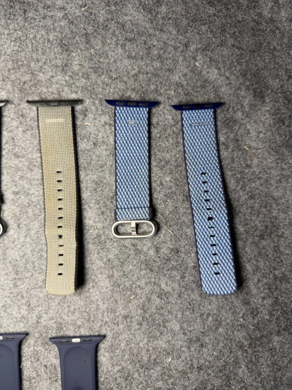 Apple Watch Band Lot of 7 Pairs Mixed Styles and Colors